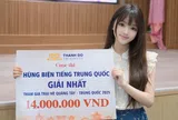 Trần Ngọc Lan: Nữ sinh Việt giành giải hùng biện tiếng Trung tại Đại học Thành Đô