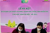 Khai giảng lớp tiếng Anh trực tuyến miễn phí cho 1000 học sinh Hà Nội