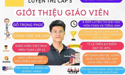 Thầy Đỗ Trọng Phúc – Tác giả gần 50 cuốn sách và hành trình gieo tri thức, nâng bước học sinh bứt phá điểm số tại Bắc Từ Liêm