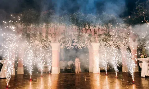 Đinh Huệ Như Trinh tổ chức đám cưới xa hoa 10 tỷ cùng chồng Singapore: Lâu đài tráng lệ, rồng phượng uy nghi, chuẩn đám cưới giới đại gia