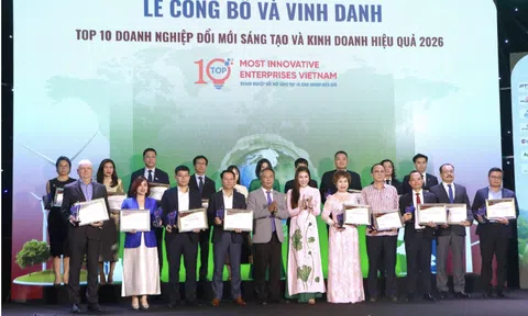 Vinh danh Top Doanh nghiệp ESG Việt Nam Xanh và Top Doanh nghiệp Đổi mới sáng tạo và Kinh doanh hiệu quả 2026
