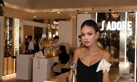 VŨ ANH THƯ TỎA SÁNG RẠNG NGỜI TẠI KHÔNG GIAN VÀNG SON CỦA SỰ KIỆN DIOR