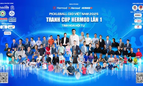 Tinh hoa hội tụ: Giải Pickleball CEO Việt Nam 2025 – Tranh Cúp Hermod Lần I chính thức khởi động