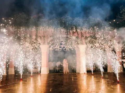 Đinh Huệ Như Trinh tổ chức đám cưới xa hoa 10 tỷ cùng chồng Singapore: Lâu đài tráng lệ, rồng phượng uy nghi, chuẩn đám cưới giới đại gia