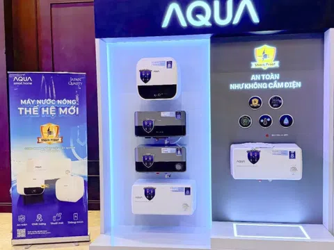 Lý do máy nước nóng AQUA tăng tốc thị phần trong 4 tháng đầu năm 