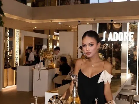 VŨ ANH THƯ TỎA SÁNG RẠNG NGỜI TẠI KHÔNG GIAN VÀNG SON CỦA SỰ KIỆN DIOR