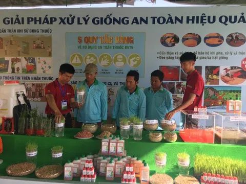 Ngày hội xuống giống - Truyền tải thông điệp sử dụng thuốc BVTV an toàn, hiệu quả