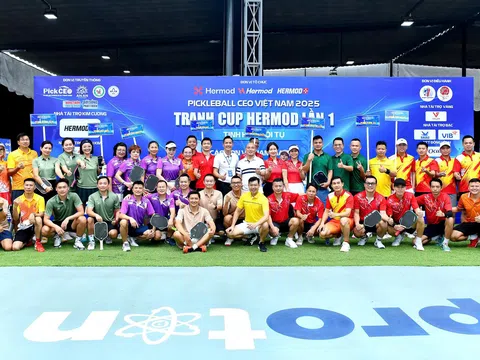 Đội sức mạnh lên ngôi vô địch: Tổng kết Giải Pickleball CEO Việt Nam 2025 – Tranh Cúp Hermod Lần I
