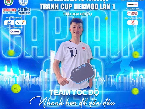 Lộ diện 8 thuyền trưởng tiên phong của giải Pickleball CEO Việt Nam 2025 - Tranh cúp Hermod lần I