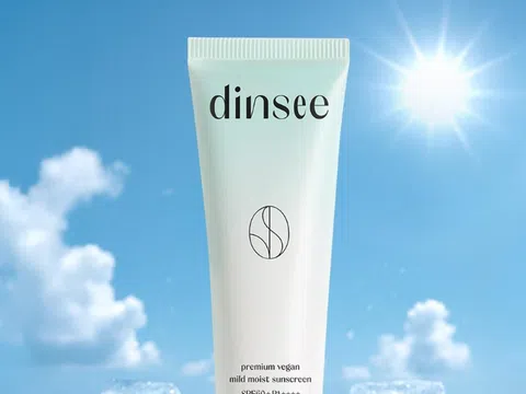 Làn da đang phục hồi cần hệ thống màng lọc dược khoa chuẩn mực từ kem chống nắng thuần chay Dinsee
