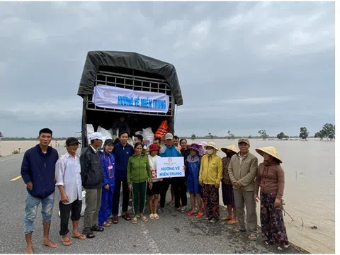 HATHOR GROUP hỗ trợ đồng bào miền Trung tại Huế - Quảng Trị – Quảng Bình trong “Hành trình yêu thương 5”